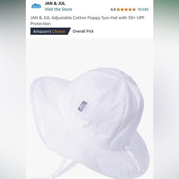 Jan & Jul sun hat, 2-5Y - Picture 6 of 6